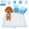 50Pcs/Set Dog Training Pads Puppy Pee Pads Cat Wee Mats Potty-Train 24x18In M